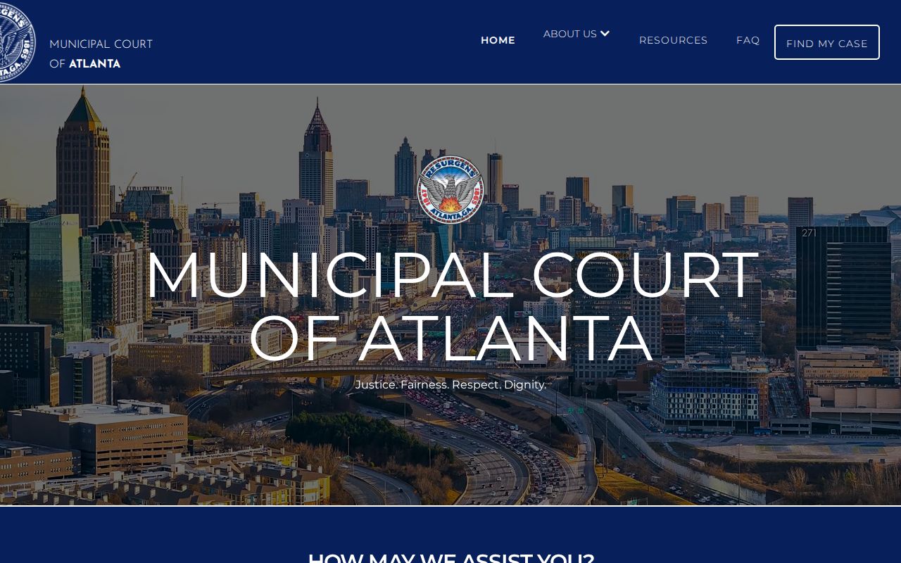 Atlanta court docket municipal court services